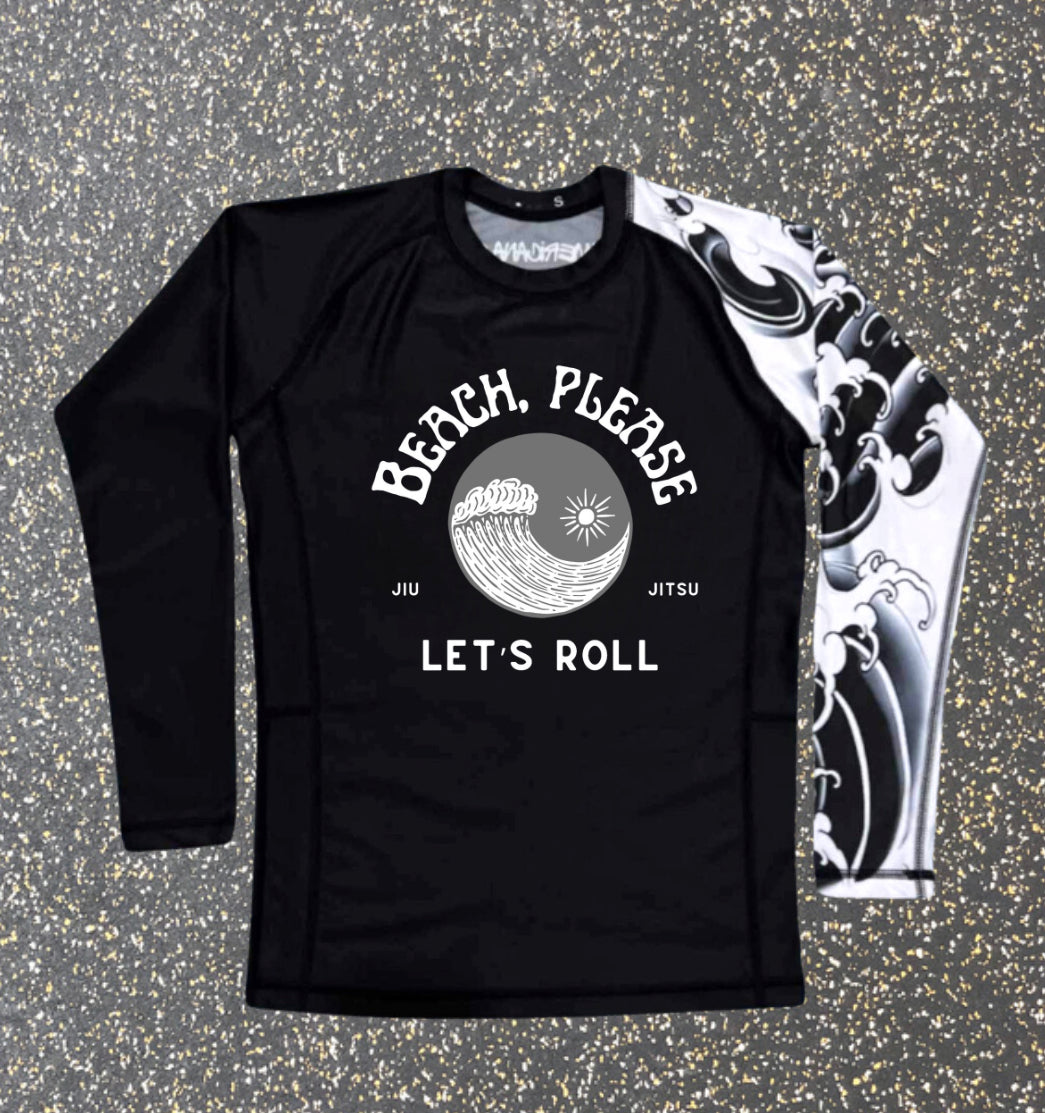 Beach, Please Long Sleeve| Rashguard
