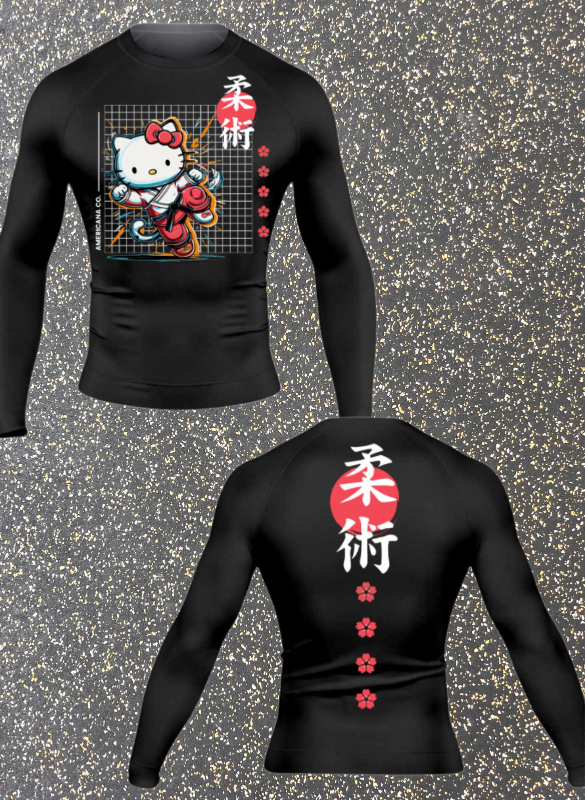 Kimura Kitty Long Sleeve | Rashguard