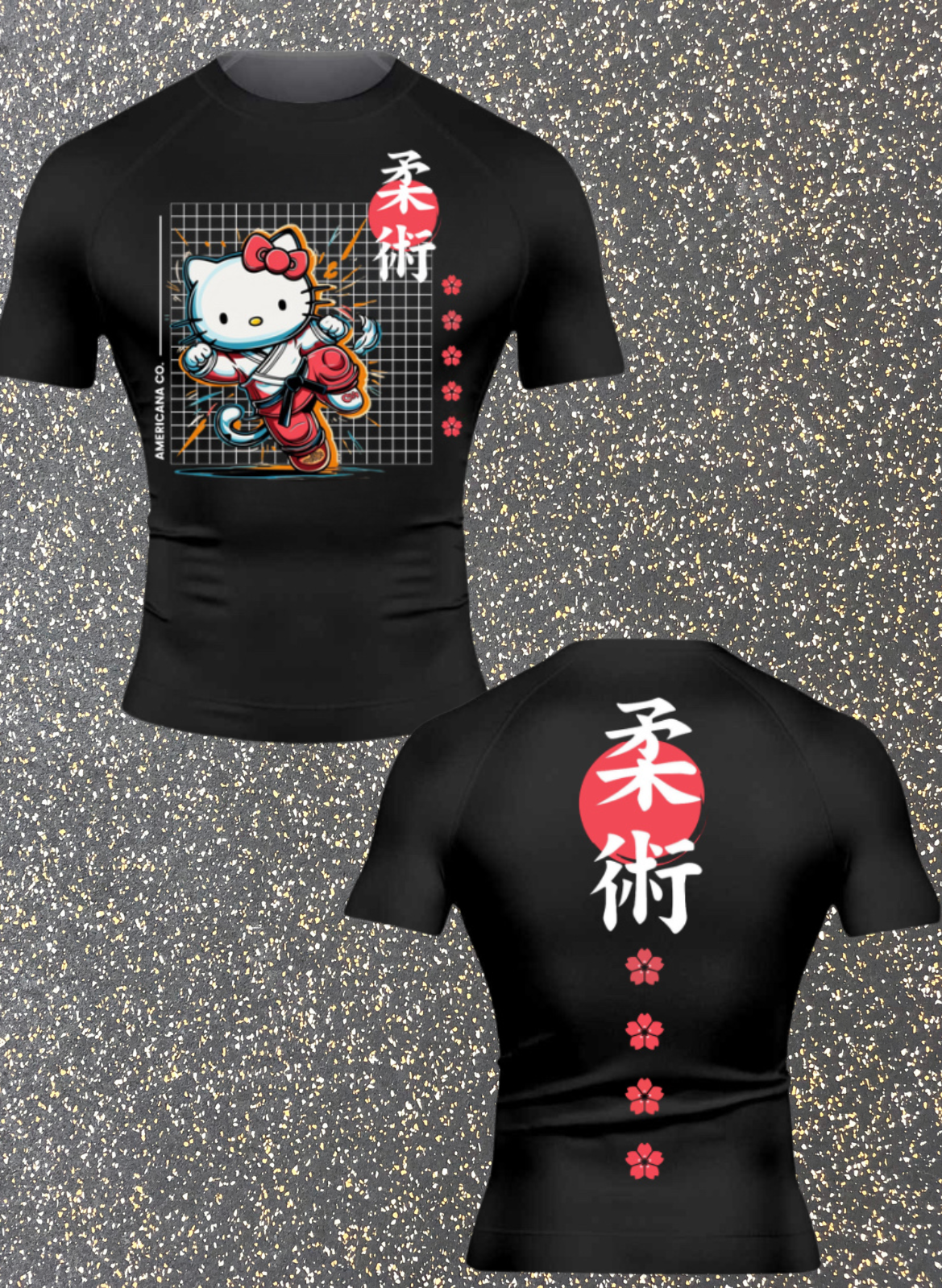 Kimura Kitty Short Sleeve | Rashguard