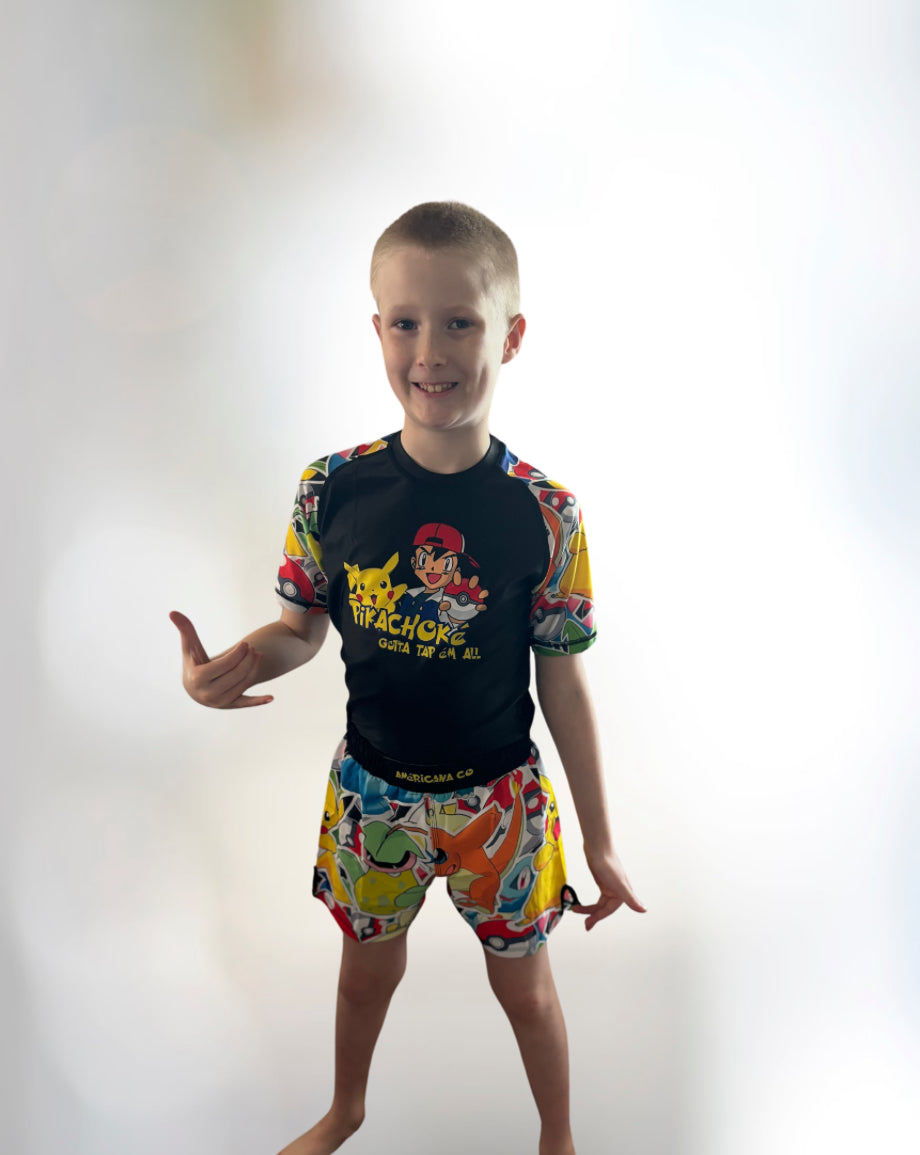 Pikachoke Short Sleeve | Rashguard
