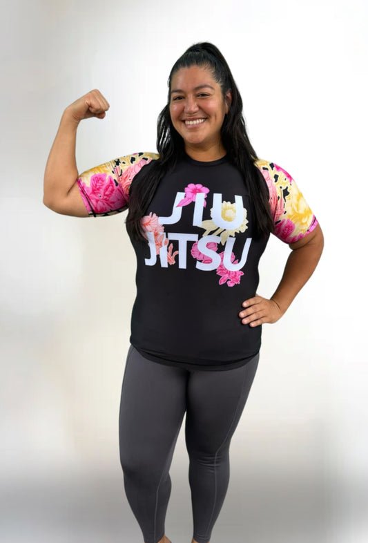 Black Floral | Rashguard