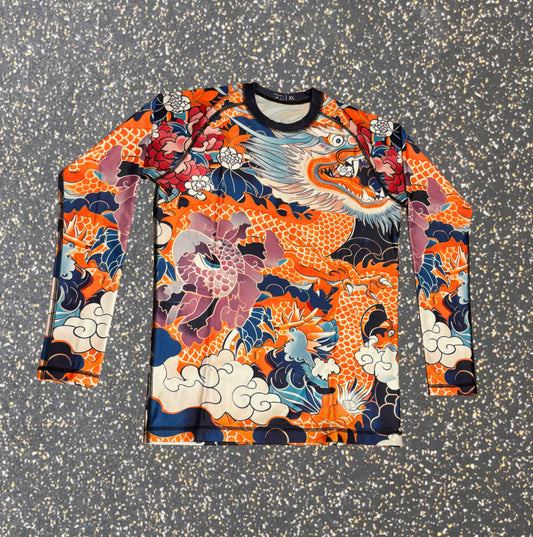 Amethyst Dragon Long Sleeve | Rashguard