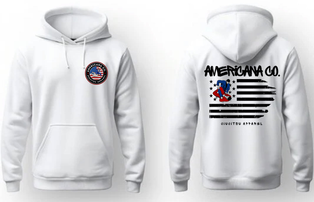 Americana Co. White | Hoodie