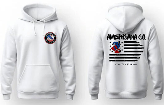 Americana Co. White | Hoodie