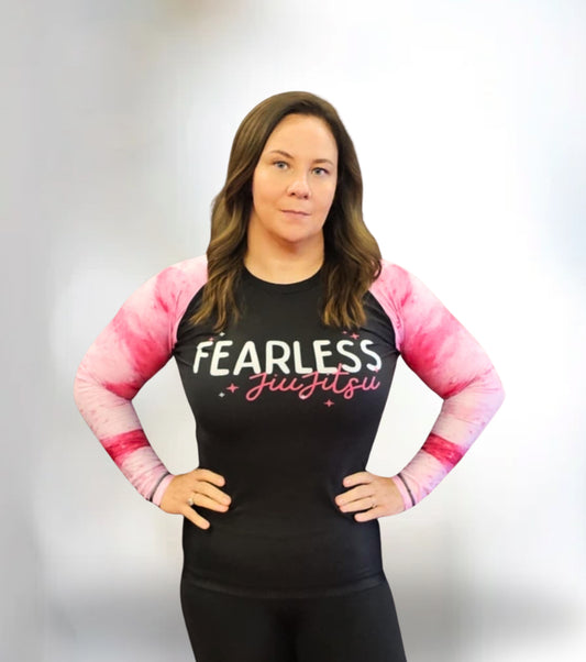 Fearless Pink Long Sleeve | Rashguard