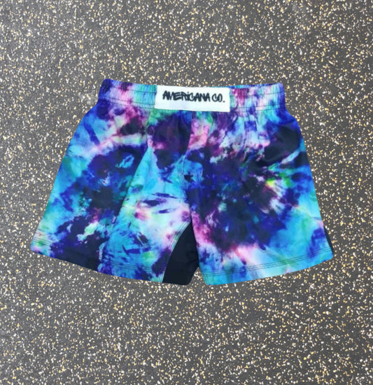 Tie Dye MMA Shorts | Youth | Unisex