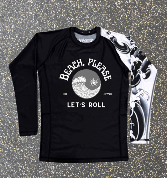Beach, Please Long Sleeve| Rashguard
